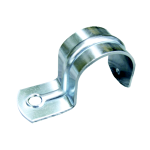 HEAVY DUTY PIPE STRAPS GALVANIZED STEEL-1 HOLE
